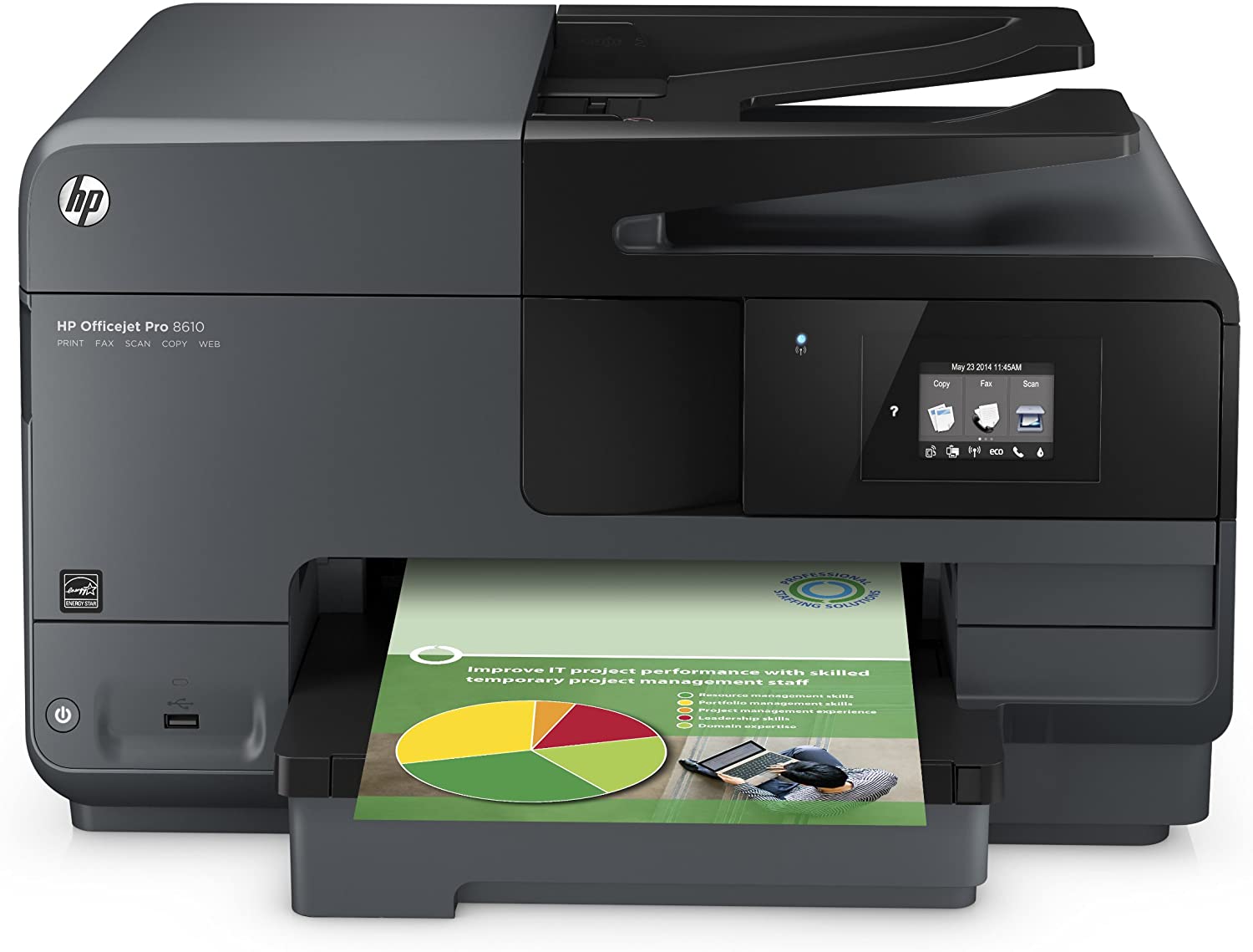HP OfficeJet Pro 8610 printer — compatible cartridges at FetchInk